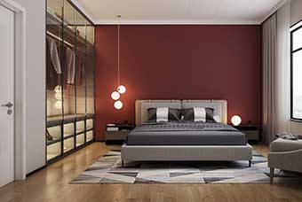 张掖现代风格-卧室