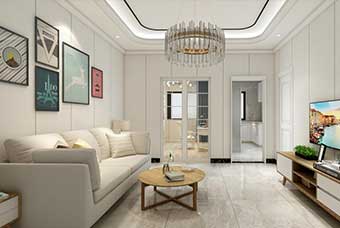 张掖现代风格-客厅