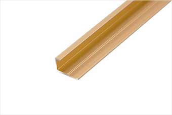 张掖航空纤维墙咔铝合金边条（钛金氧化）
