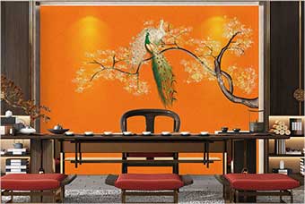 张掖森佰汇航空纤维墙咔（春花秋月）