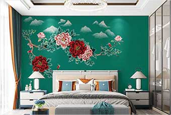 张掖森佰汇航空纤维墙咔（爱情花语）