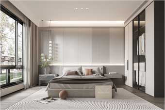 张掖卧室空间案例